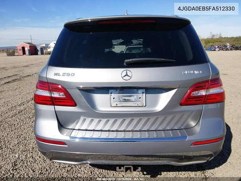 2015 MERCEDES M-KLASSE VIN 4JGDA0EB5FA512330 — фото 16