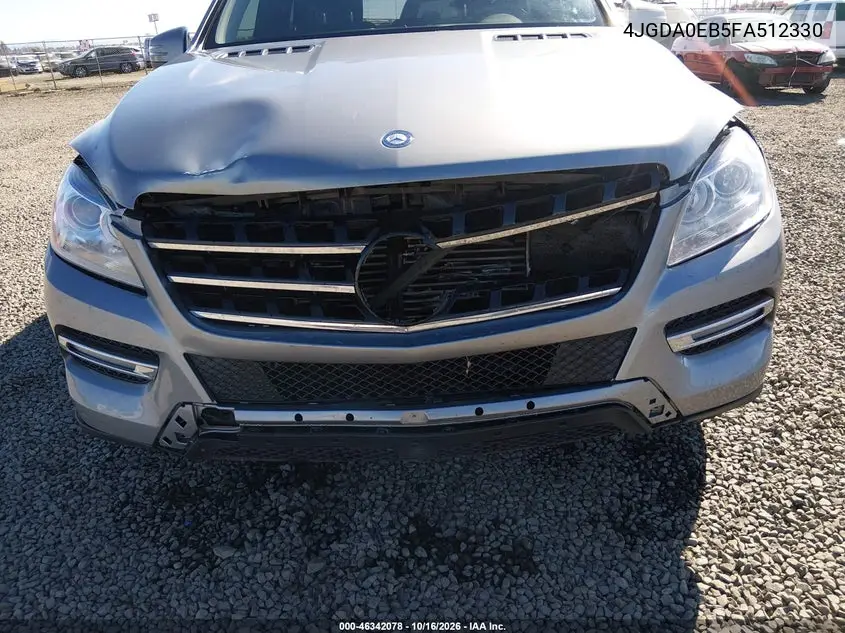 2015 MERCEDES M-KLASSE VIN 4JGDA0EB5FA512330 — фото 6
