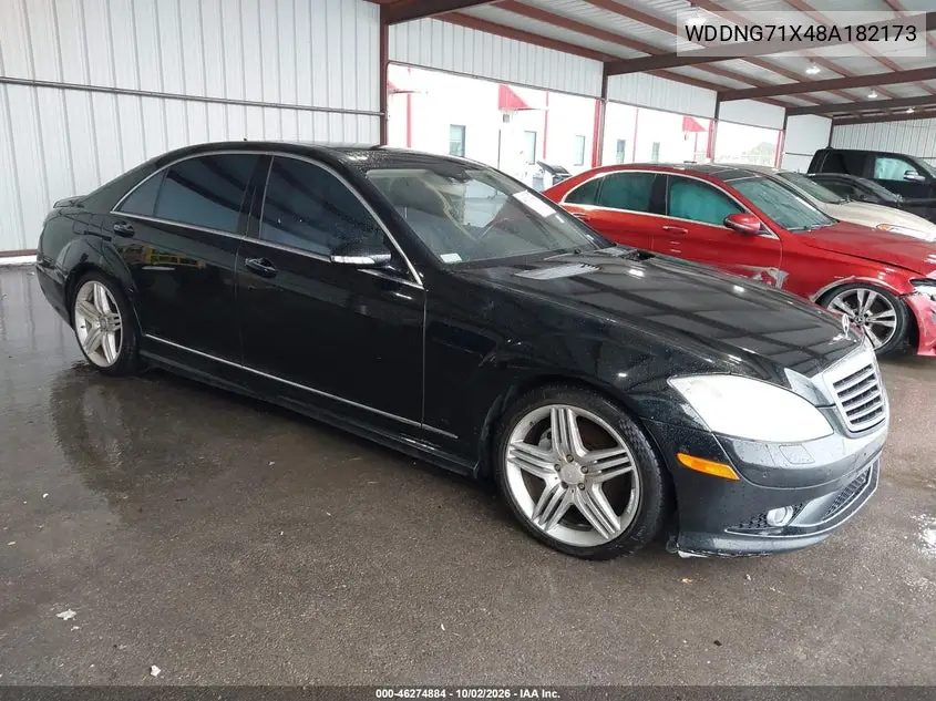 MERCEDES S-KLASSE 2008, VIN WDDNG71X48A182173