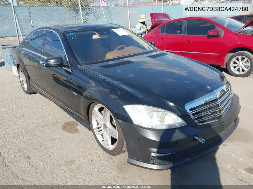 MERCEDES S-KLASSE 2012, VIN WDDNG7DB8CA424780