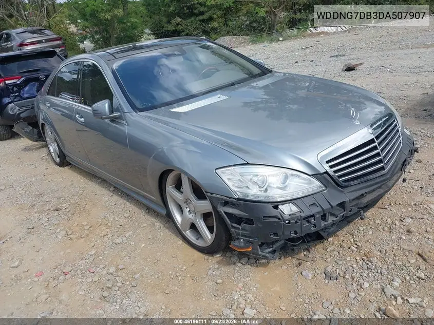 MERCEDES S-KLASSE 2013, VIN WDDNG7DB3DA507907