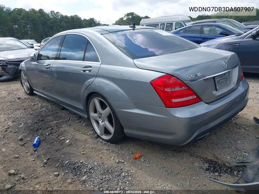 2013 MERCEDES S-KLASSE VIN WDDNG7DB3DA507907 — фото 3