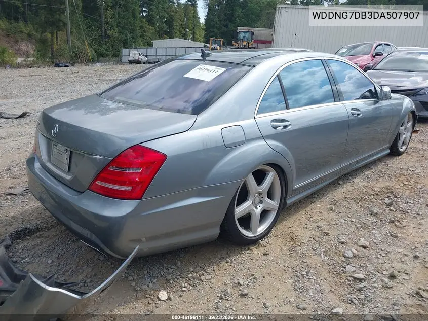 2013 MERCEDES S-KLASSE VIN WDDNG7DB3DA507907 — фото 4