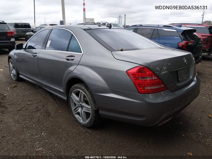 2013 MERCEDES S-KLASSE VIN WDDNG9EB0DA536131 — фото 3