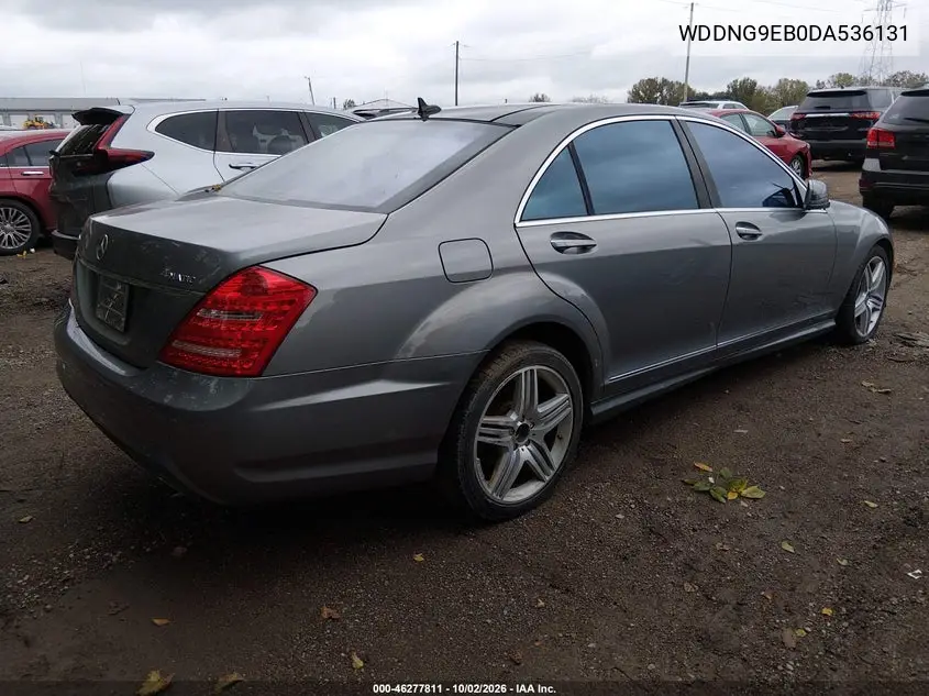 2013 MERCEDES S-KLASSE VIN WDDNG9EB0DA536131 — фото 4