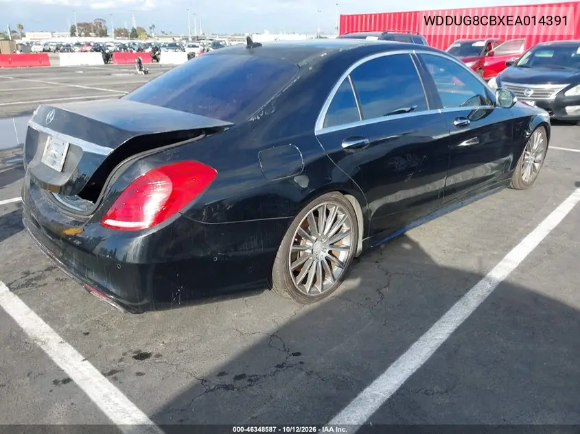 2014 MERCEDES S-KLASSE VIN WDDUG8CBXEA014391 — фото 4
