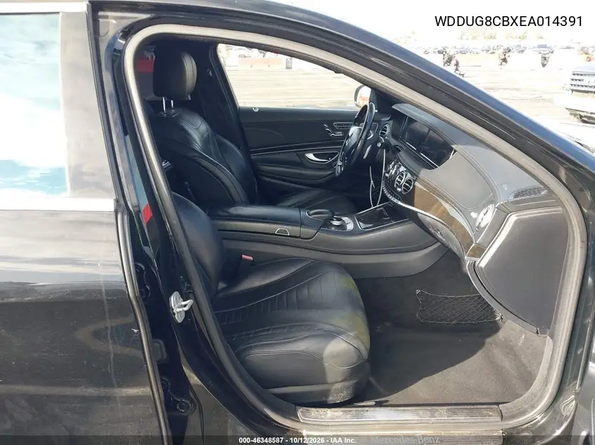 2014 MERCEDES S-KLASSE VIN WDDUG8CBXEA014391 — фото 5