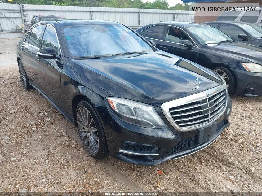 MERCEDES S-KLASSE 2015, VIN WDDUG8CB4FA171366