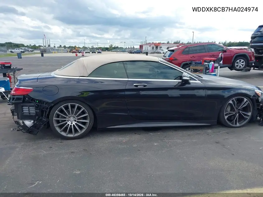 2017 MERCEDES S-KLASSE VIN WDDXK8CB7HA024974 — фото 13