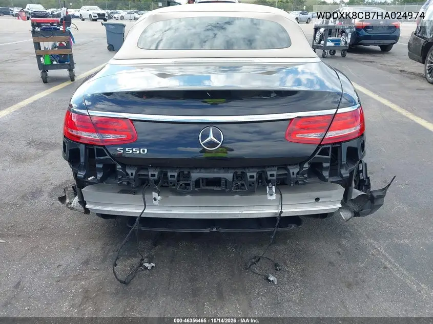 2017 MERCEDES S-KLASSE VIN WDDXK8CB7HA024974 — фото 16