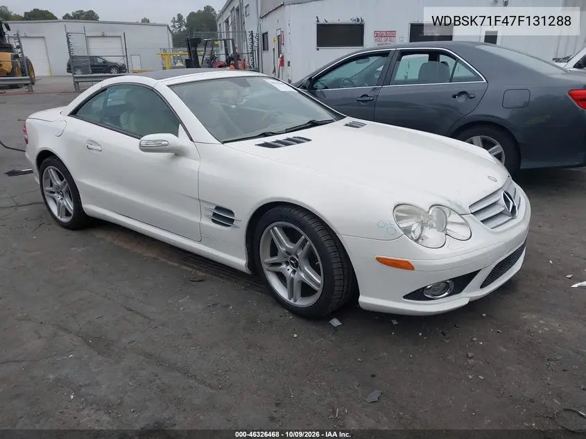 MERCEDES SL-KLASSE 2007, VIN WDBSK71F47F131288