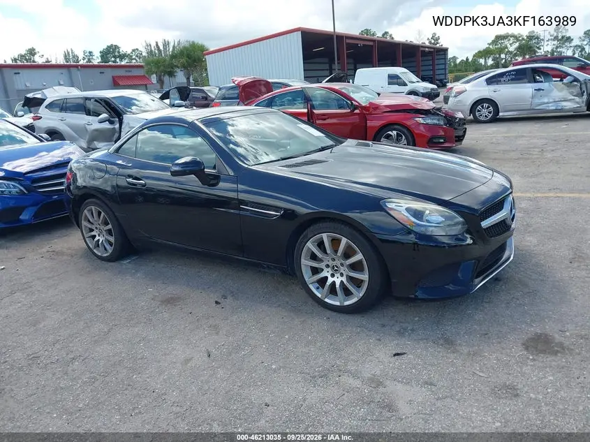 MERCEDES SLC-KLASSE 2019, VIN WDDPK3JA3KF163989