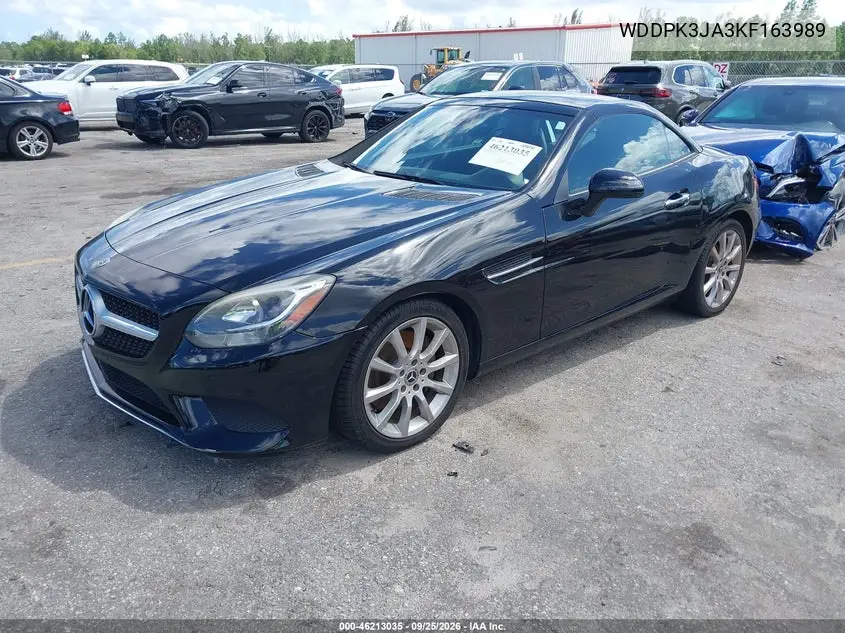 2019 MERCEDES SLC-KLASSE VIN WDDPK3JA3KF163989 — фото 2