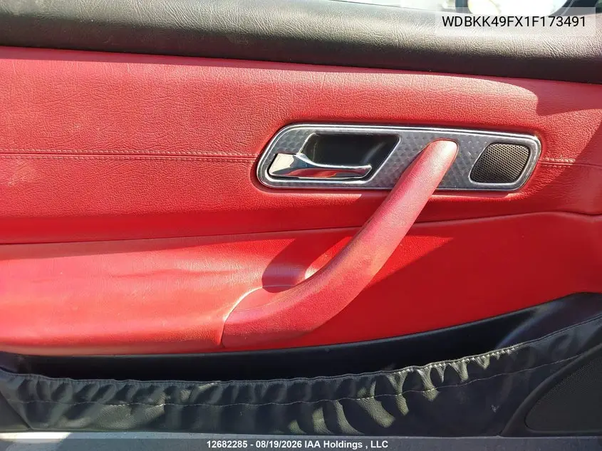 2001 MERCEDES SLK-KLASSE VIN WDBKK49FX1F173491 — фото 17