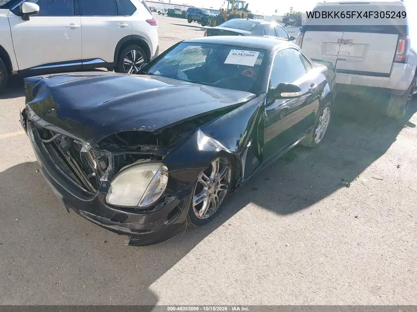 2004 MERCEDES SLK-KLASSE VIN WDBKK65FX4F305249 — фото 2