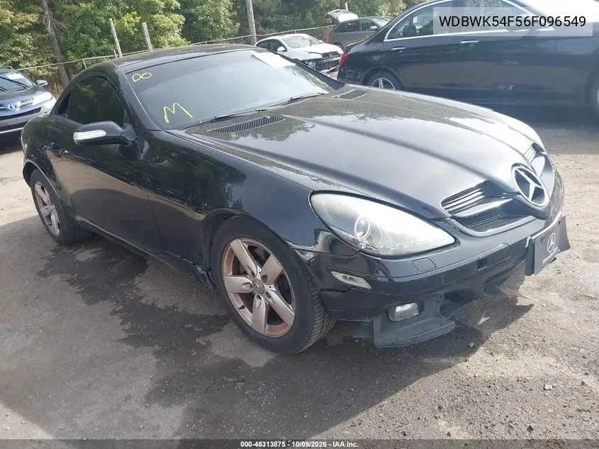 MERCEDES SLK-KLASSE 2006, VIN WDBWK54F56F096549