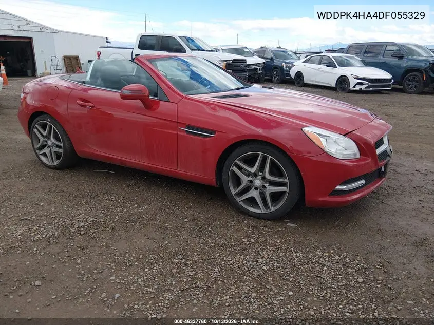 MERCEDES SLK-KLASSE 2013, VIN WDDPK4HA4DF055329