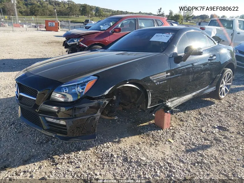 2014 MERCEDES SLK-KLASSE VIN WDDPK7FA9EF080622 — фото 2