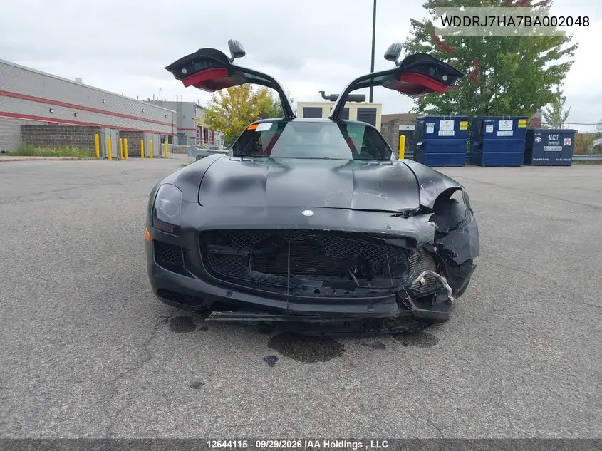 2011 MERCEDES SLS AMG VIN WDDRJ7HA7BA002048 — фото 13