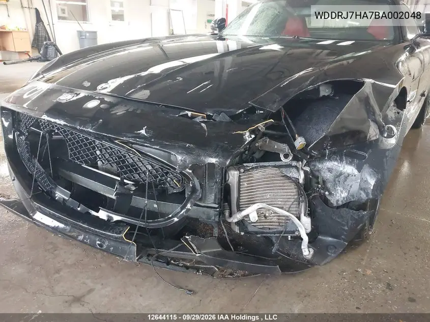 2011 MERCEDES SLS AMG VIN WDDRJ7HA7BA002048 — фото 6