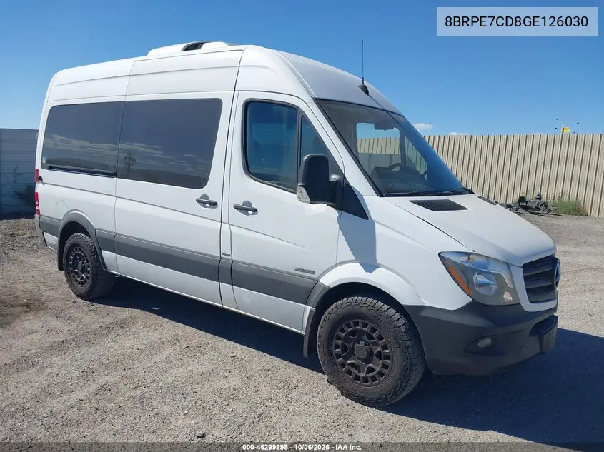 MERCEDES SPRINTER 2016, VIN 8BRPE7CD8GE126030
