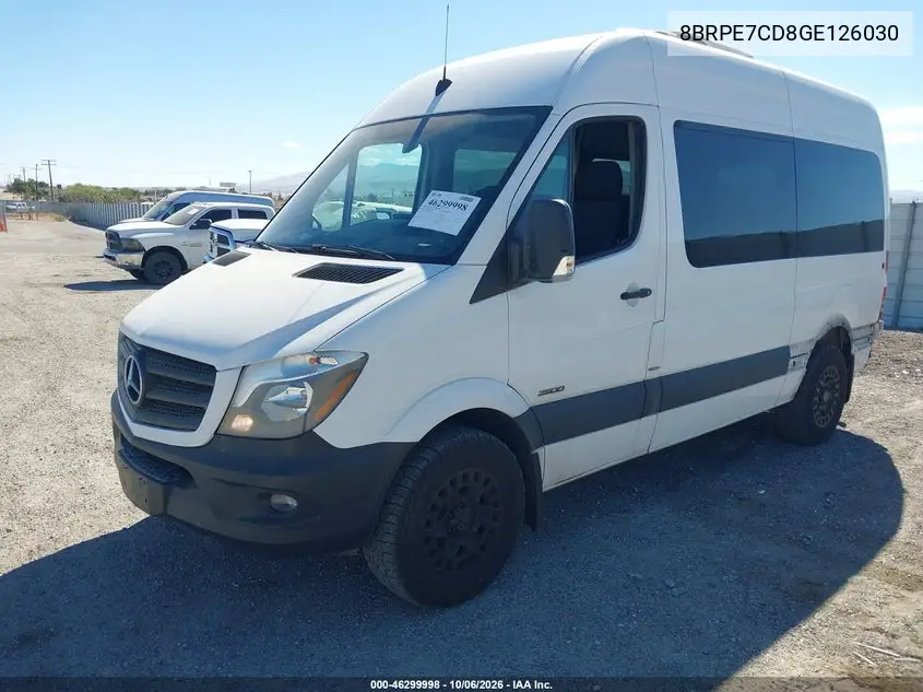 2016 MERCEDES SPRINTER VIN 8BRPE7CD8GE126030 — фото 2