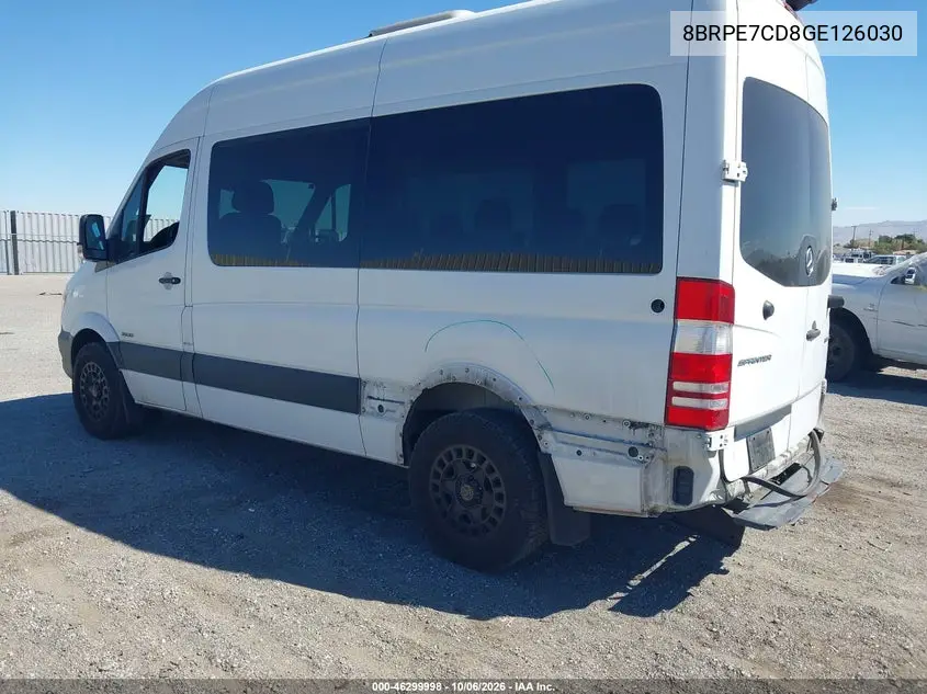 2016 MERCEDES SPRINTER VIN 8BRPE7CD8GE126030 — фото 3