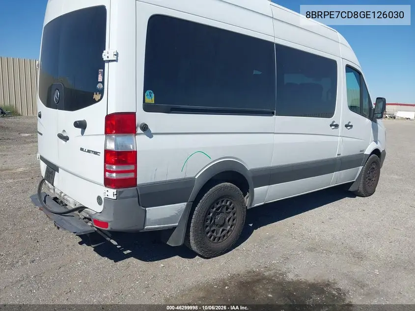 2016 MERCEDES SPRINTER VIN 8BRPE7CD8GE126030 — фото 4