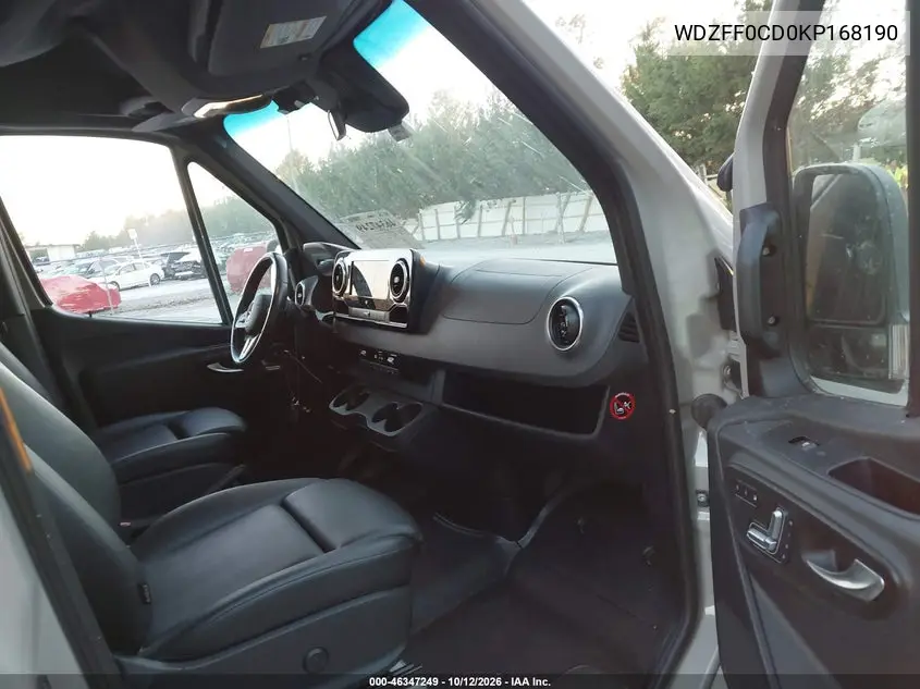 2019 MERCEDES SPRINTER VIN WDZFF0CD0KP168190 — фото 5
