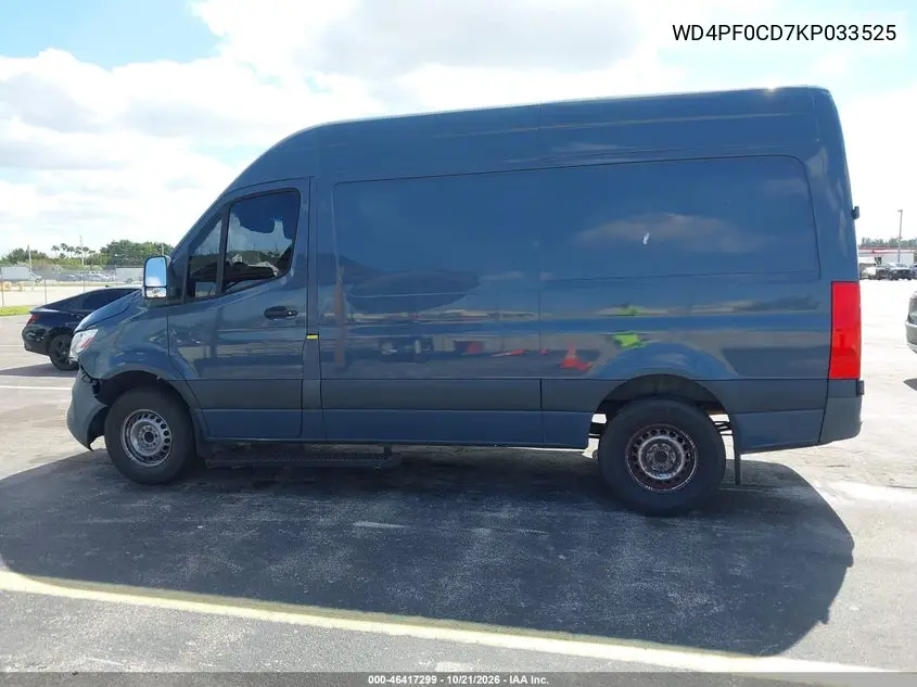 2019 MERCEDES SPRINTER VIN WD4PF0CD7KP033525 — фото 14