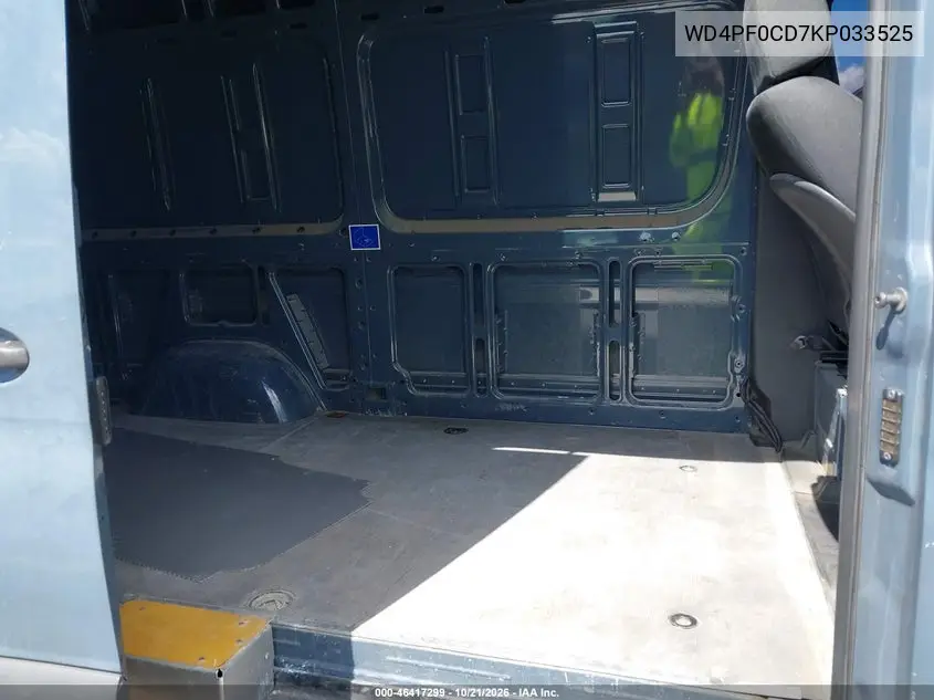 2019 MERCEDES SPRINTER VIN WD4PF0CD7KP033525 — фото 8