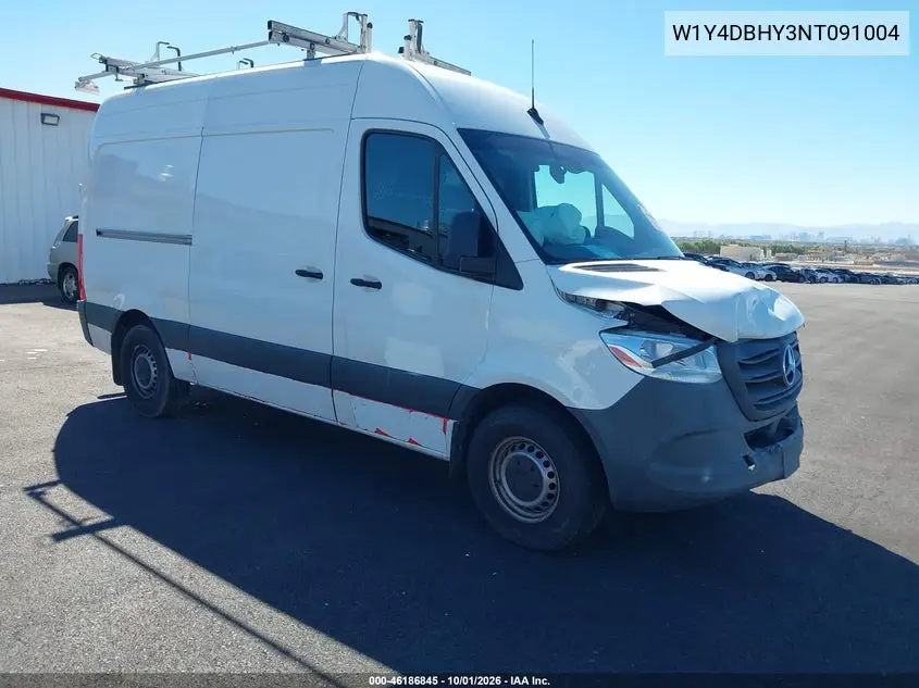 MERCEDES SPRINTER 2022, VIN W1Y4DBHY3NT091004