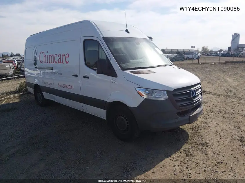 MERCEDES SPRINTER 2022, VIN W1Y4ECHY0NT090086
