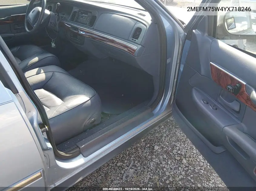 2000 MERCURY GRAND MARQUIS VIN 2MEFM75W4YX718246 — фото 5