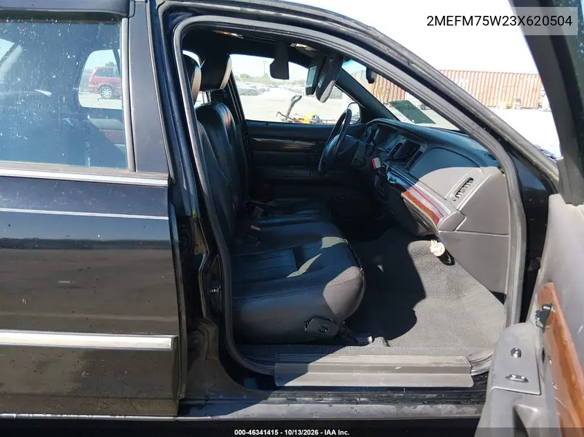 2003 MERCURY GRAND MARQUIS VIN 2MEFM75W23X620504 — фото 5
