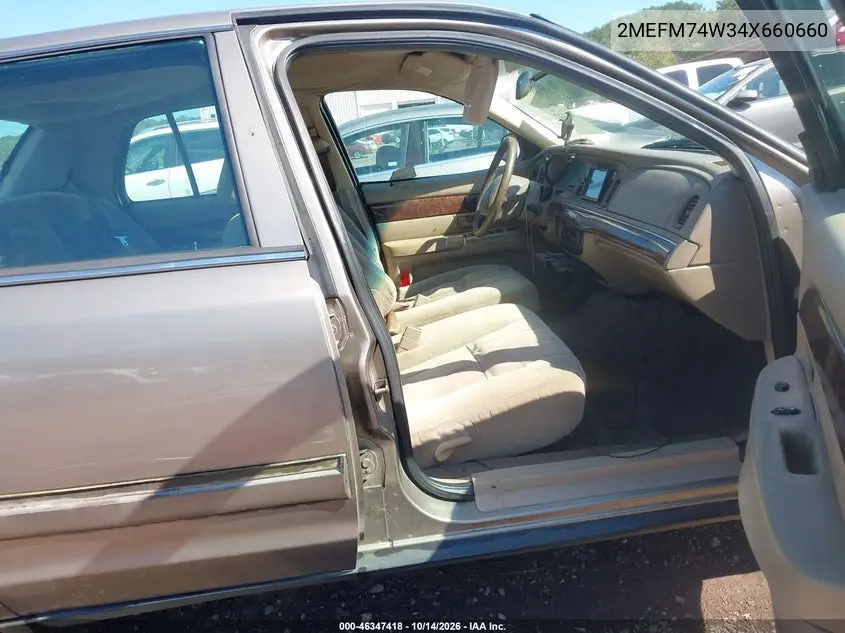 2004 MERCURY GRAND MARQUIS VIN 2MEFM74W34X660660 — фото 5