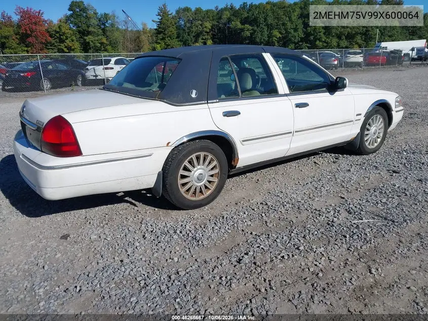 2009 MERCURY GRAND MARQUIS VIN 2MEHM75V99X600064 — фото 4