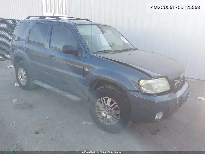 2005 MERCURY MARINER VIN 4M2CU56175DJ25568 — фото 4
