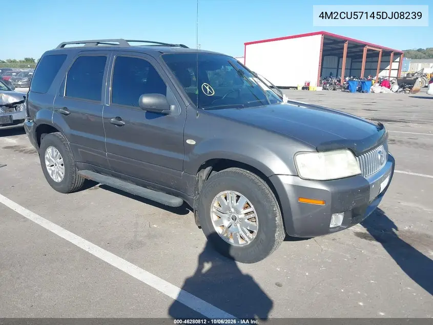 MERCURY MARINER 2005, VIN 4M2CU57145DJ08239