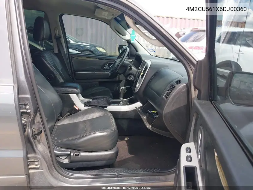 2006 MERCURY MARINER VIN 4M2CU561X6DJ00360 — фото 5