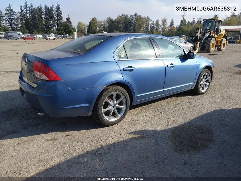 2010 MERCURY MILAN VIN 3MEHM0JG5AR635312 — фото 4