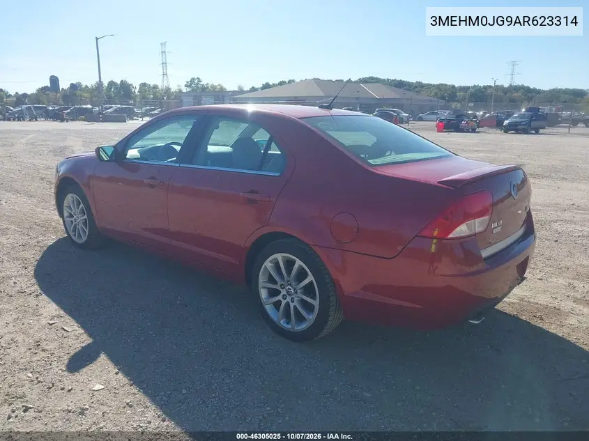 2010 MERCURY MILAN VIN 3MEHM0JG9AR623314 — фото 3
