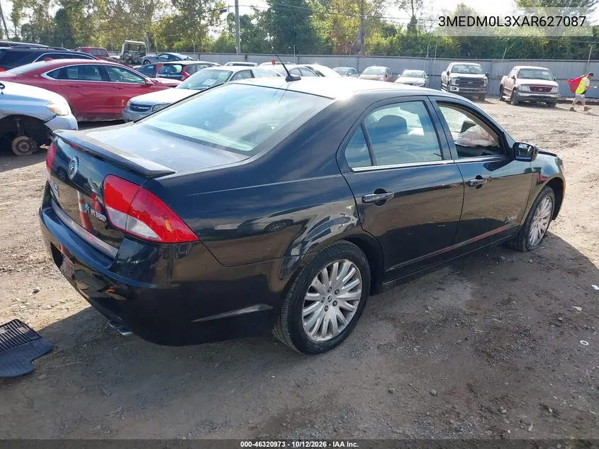 2010 MERCURY MILAN VIN 3MEDM0L3XAR627087 — фото 4