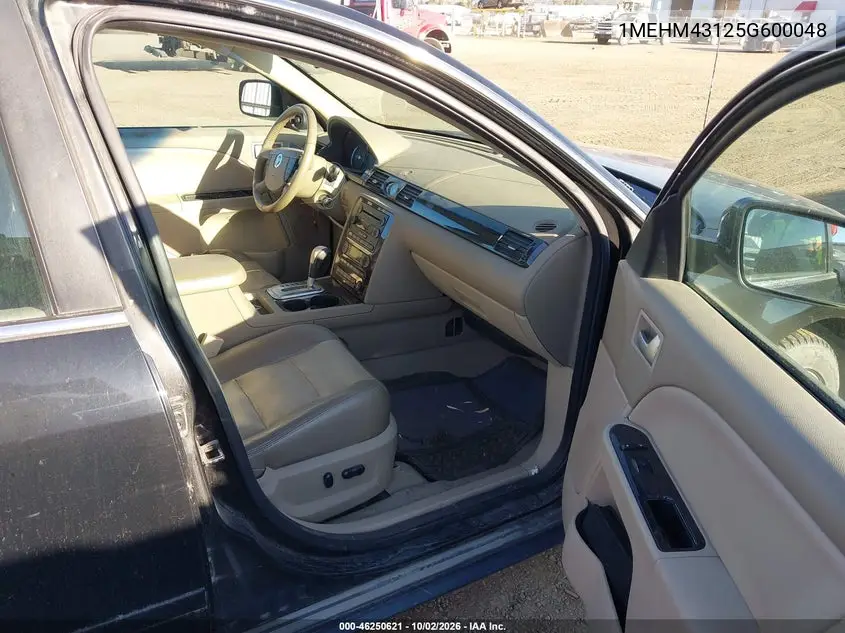 2005 MERCURY MONTEGO VIN 1MEHM43125G600048 — фото 5