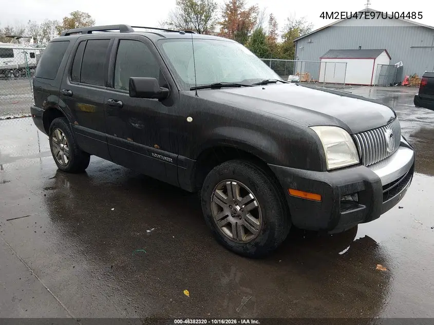 MERCURY MOUNTAINEER 2007, VIN 4M2EU47E97UJ04485
