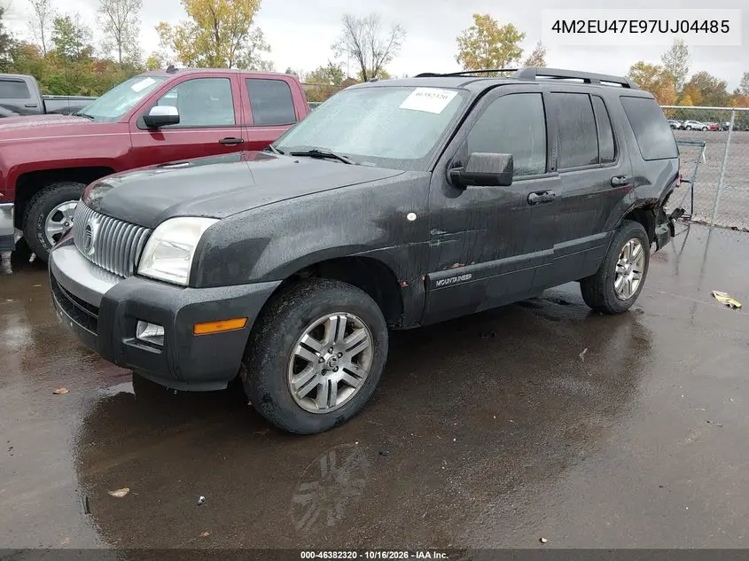2007 MERCURY MOUNTAINEER VIN 4M2EU47E97UJ04485 — фото 2