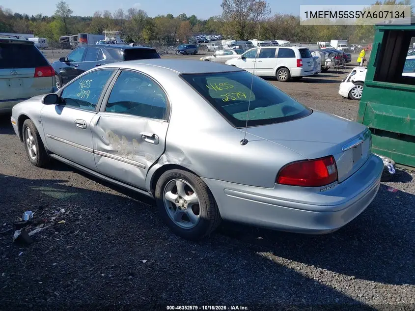 2000 MERCURY SABLE VIN 1MEFM55S5YA607134 — фото 3