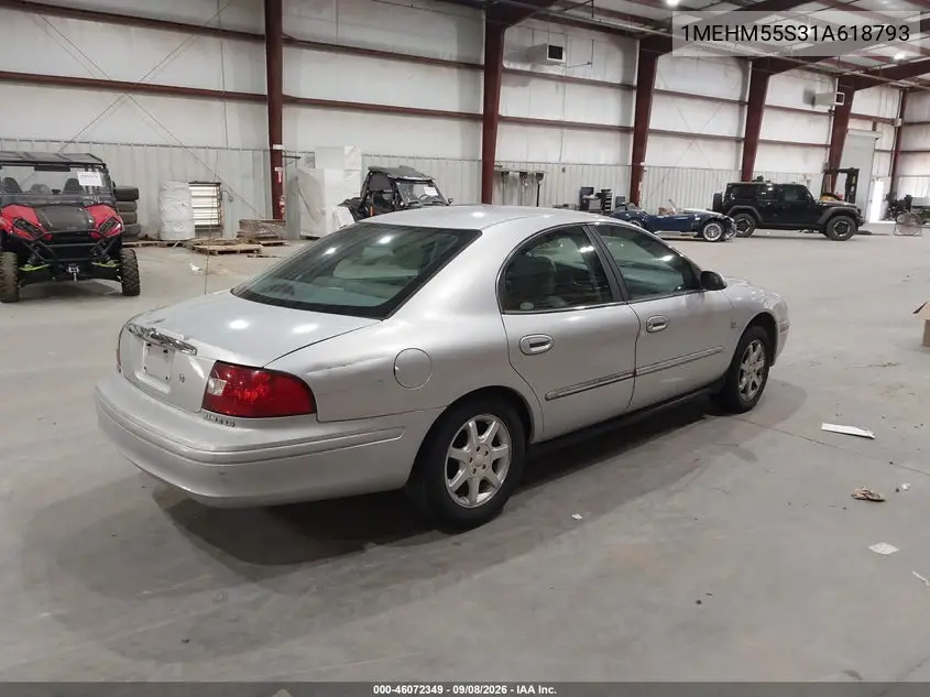 2001 MERCURY SABLE VIN 1MEHM55S31A618793 — фото 4