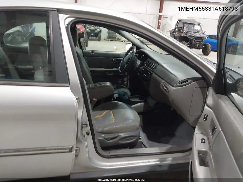 2001 MERCURY SABLE VIN 1MEHM55S31A618793 — фото 5