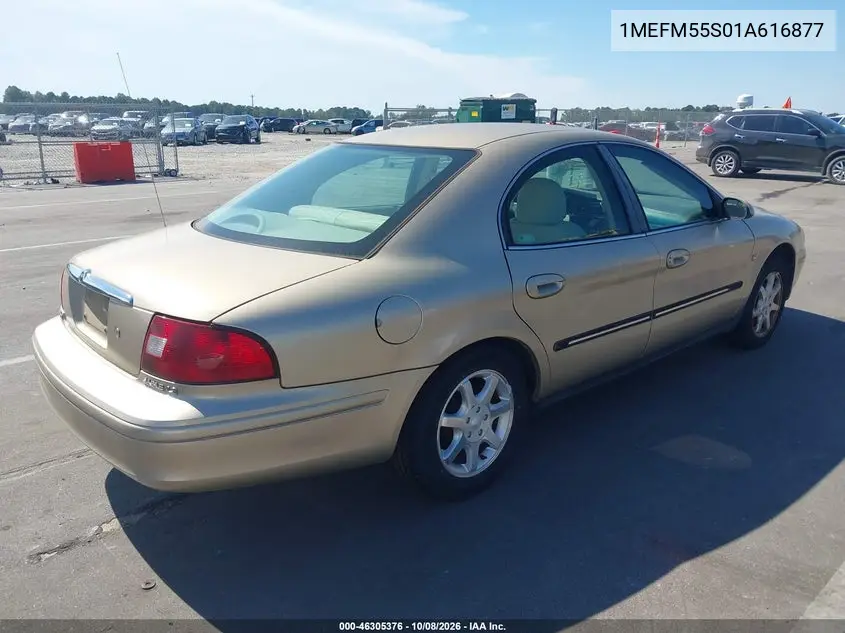 2001 MERCURY SABLE VIN 1MEFM55S01A616877 — фото 4